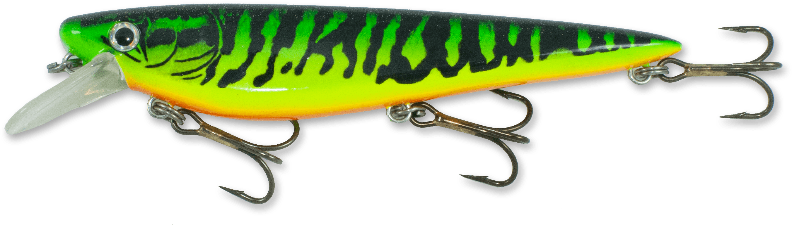 Fire Tiger - Fish Hook (2912x990), Png Download