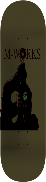 Skateboard Deck (800x800), Png Download