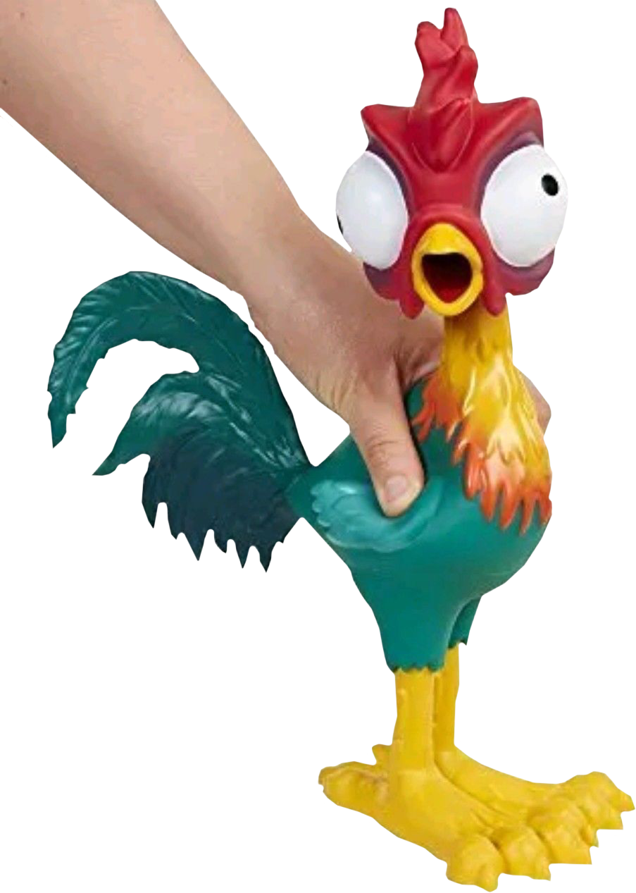 Screaming Hei Hei Squeeze & Scream 12“ Replica - Screaming Hei Hei Toy (903x1267), Png Download