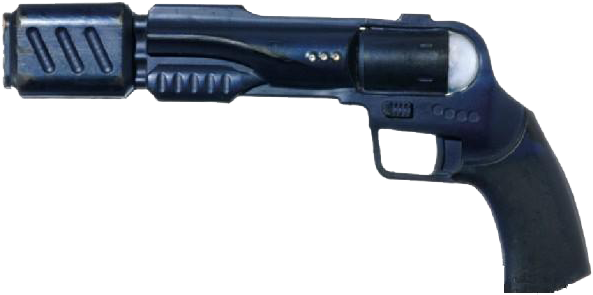 Particle Magnum - Traveler Blaster Stargate (600x302), Png Download