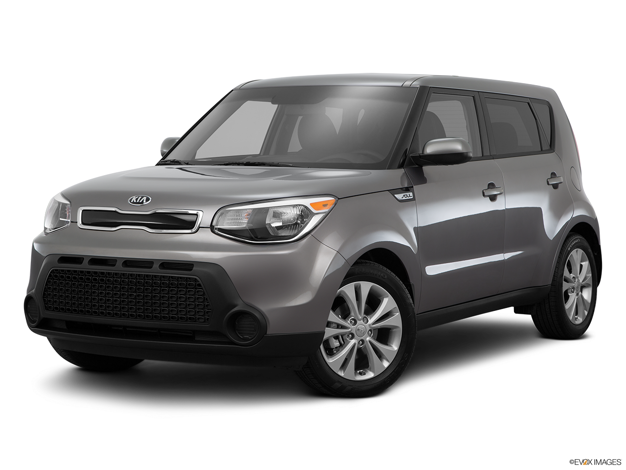 2015 Kia Soul - 2016 Black Dodge Caravan (1280x960), Png Download
