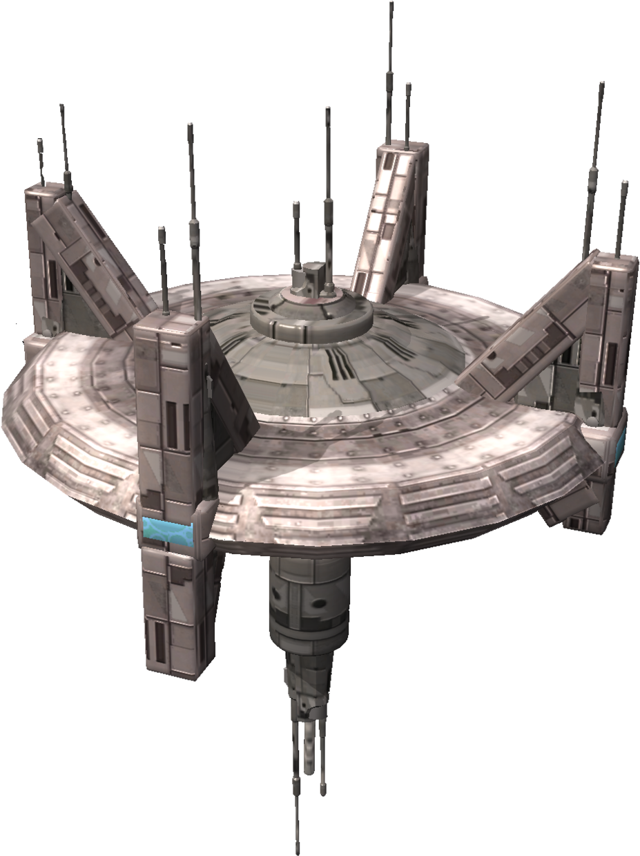 Imperial Space Station By Cyrannian On Deviantart - Sci Fi Space Station Png (1024x1333), Png Download