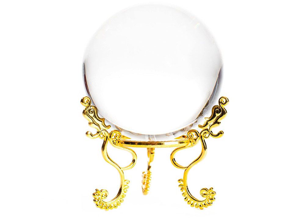 Image Of Opulent Divination Crystal Ball - Crystal Ball (1000x720), Png Download