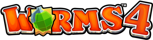 Worms 4 Out Now On Android - Worms Battlegrounds Logo (590x211), Png Download