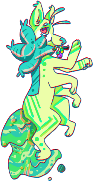 Your Love Of Gummy Worms Shall Never Surpass Mine - Illustration (400x640), Png Download