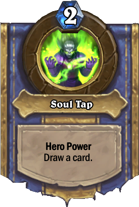 Soul Tap Hearthstone (307x465), Png Download