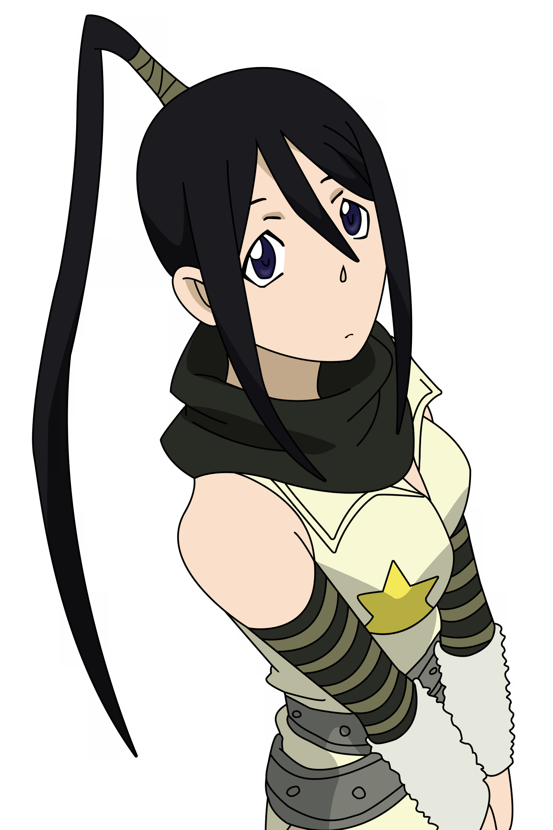 Soul Eater Png Image With Transparent Background - Soul Eater Black Tsubaki (1800x2700), Png Download