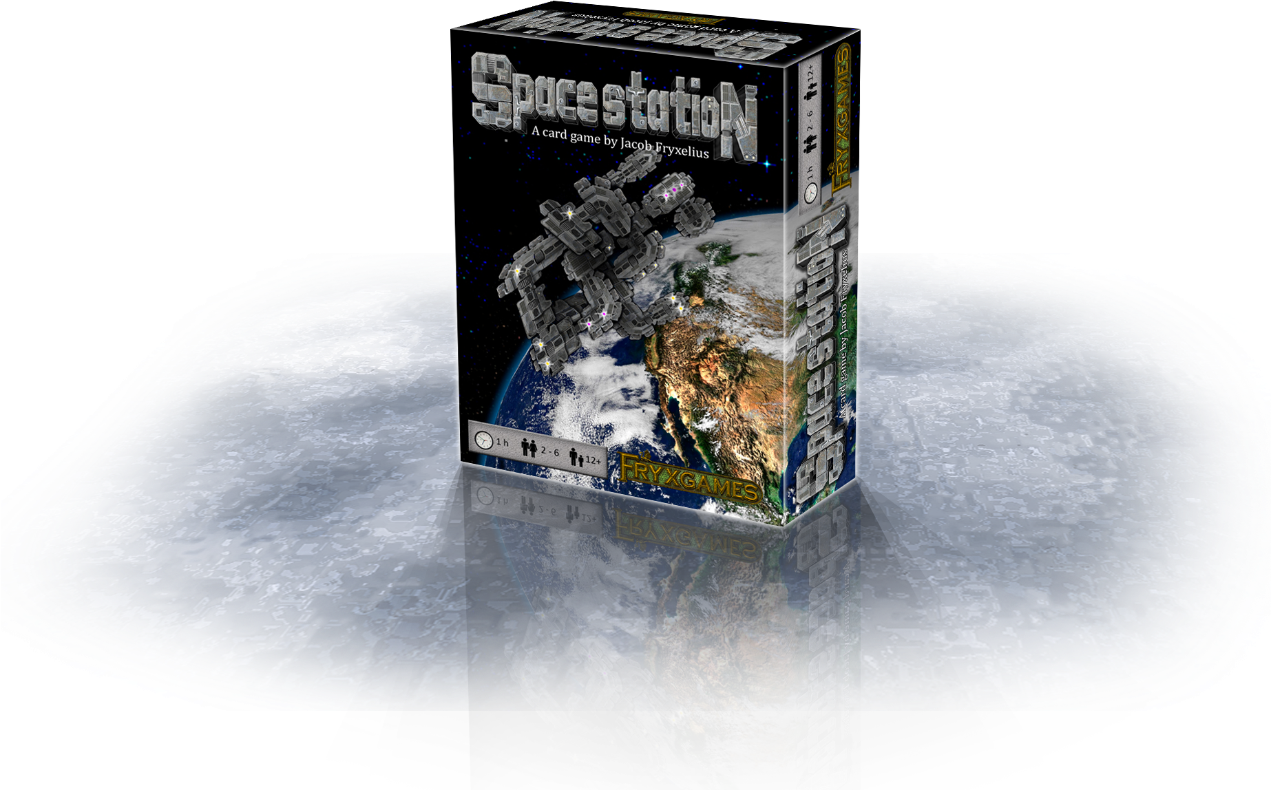 Spacestationbox - Space Station (1845x1278), Png Download