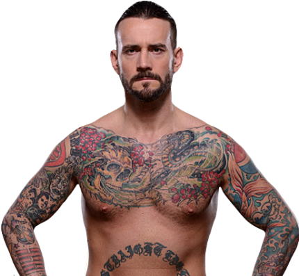 Cm Punk Pro - Full Body Red Leotard (640x414), Png Download