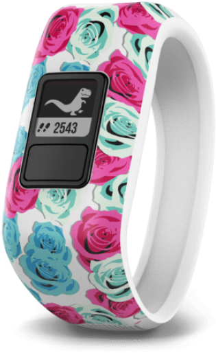 Real Flower - Garmin Vivofit Jr Replacement Band (525x550), Png Download