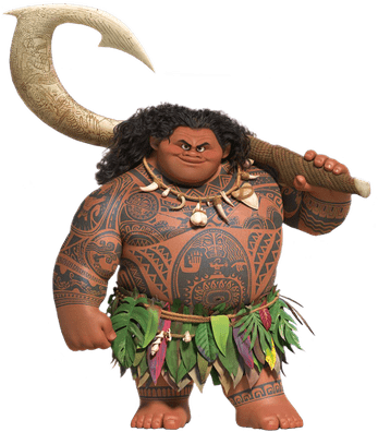 Moana Maui - Maui Moana (400x400), Png Download