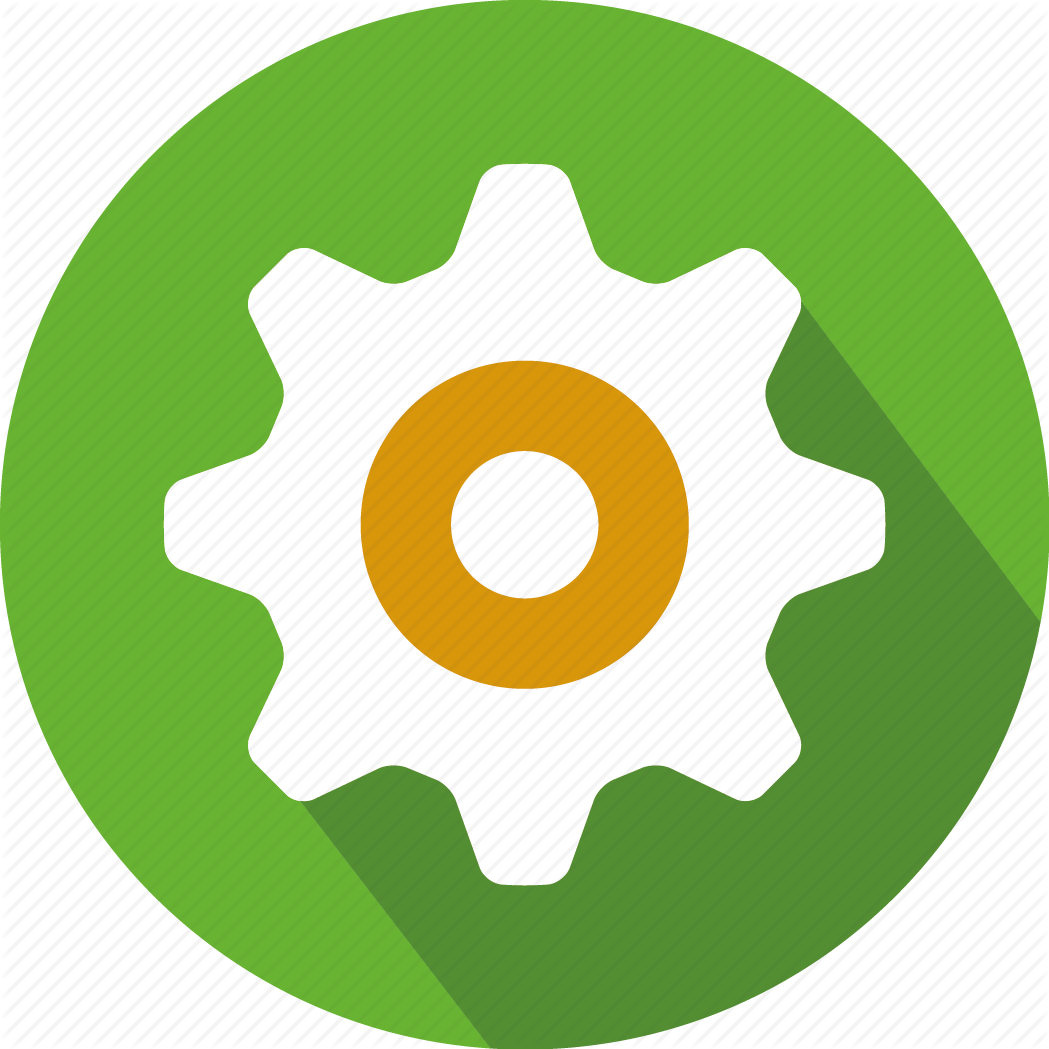Free Icons Png - Settings Icon Png Green (1049x1049), Png Download