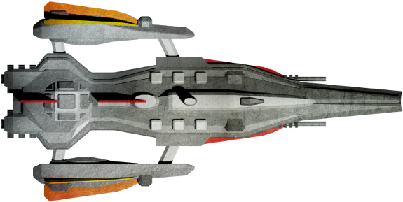 Falcon - Ship (600x320), Png Download