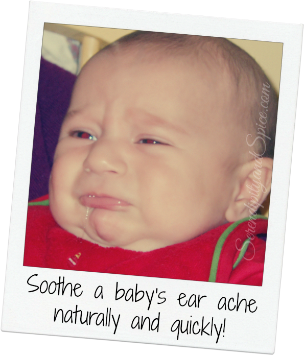 Soothe An Ear Ache Naturally And Quickly With Items - Baby (600x701), Png Download