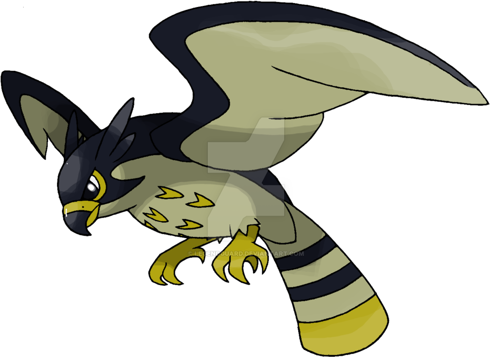 At Getdrawings Com Free For Personal Use - Falcon Fakemon (1024x756), Png Download