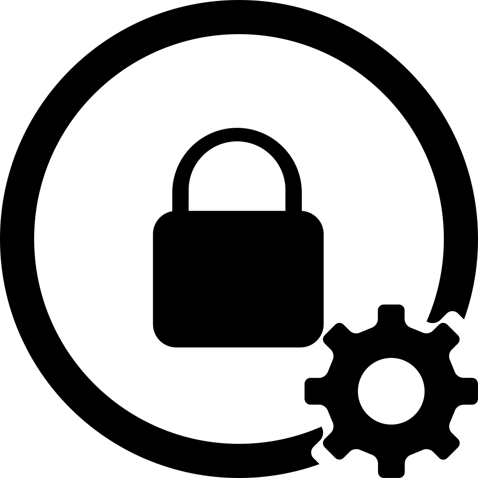 Png File Svg - Settings And Privacy Icon (980x980), Png Download