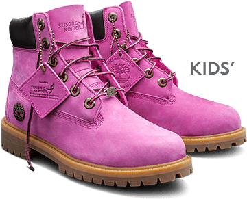 pink timbs mens