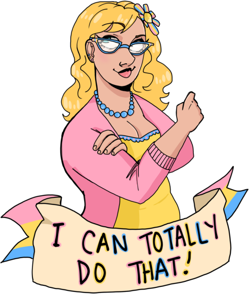 Penelope, My Fabulously Pan Child - Cartoon (500x641), Png Download