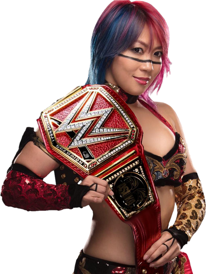 Report Abuse - Asuka Wwe Women's Champion (862x1121), Png Download