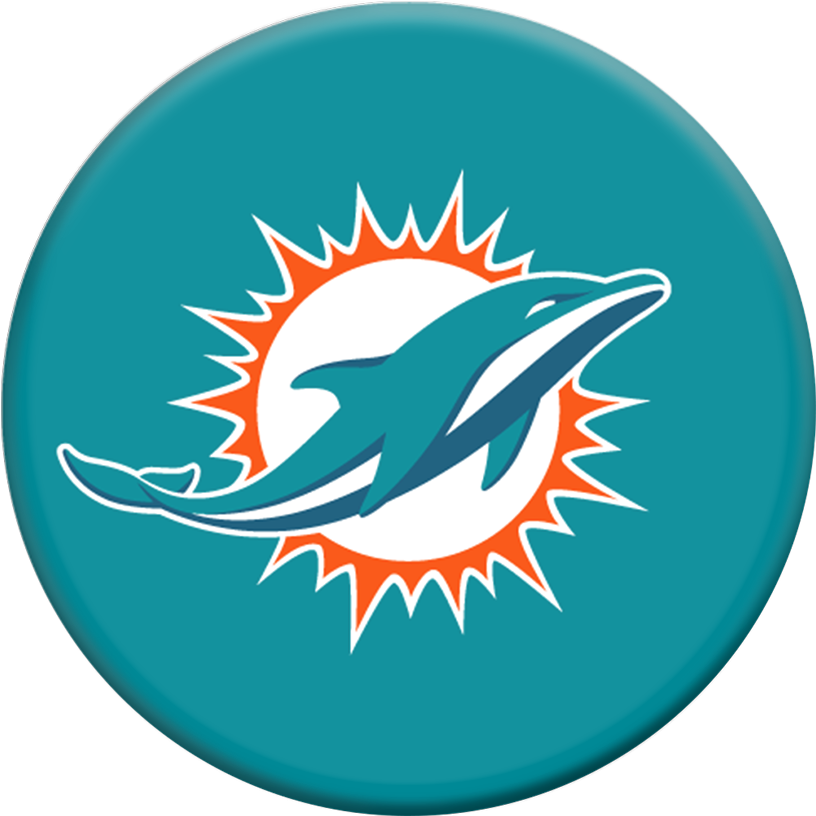 Miami Dolphins Logo - Patriots Vs Dolphins 2018 (1000x1000), Png Download