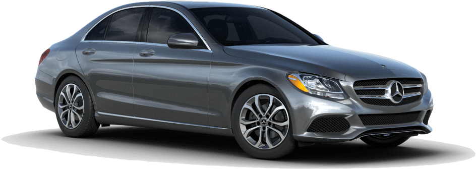 2018 Mercedes Benz C Class White Background - Honda Sedan Cars In India (1000x400), Png Download