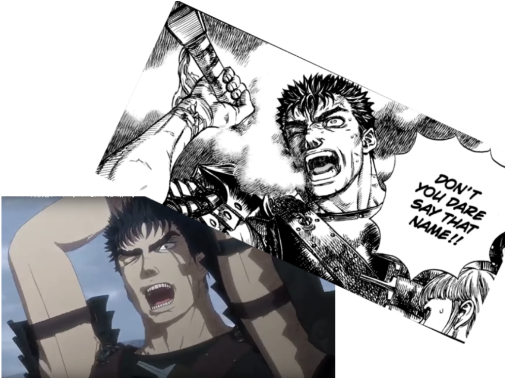 Were Guts Arm Always This Wonky In The Anime - Guts Berserk Ok Retard (1024x768), Png Download