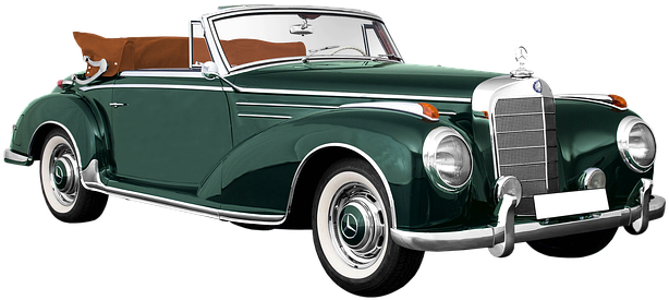 Mercedes Benz, 300s, Cabriolet, 6-cyl - Mercedes-benz W186 (673x340), Png Download