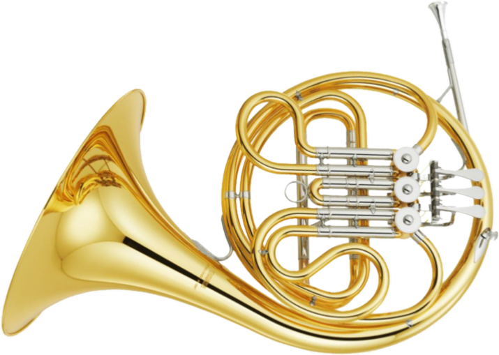 Yamaha Yhr320 Single French Horn In Bb - Yamaha Yhr-322ii Bb French Horn (715x509), Png Download