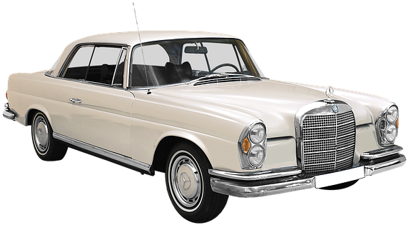 Mercedes Benz, 300se, Coupe, 6-cyl - Mercedes Benz Classic Free Png (579x340), Png Download