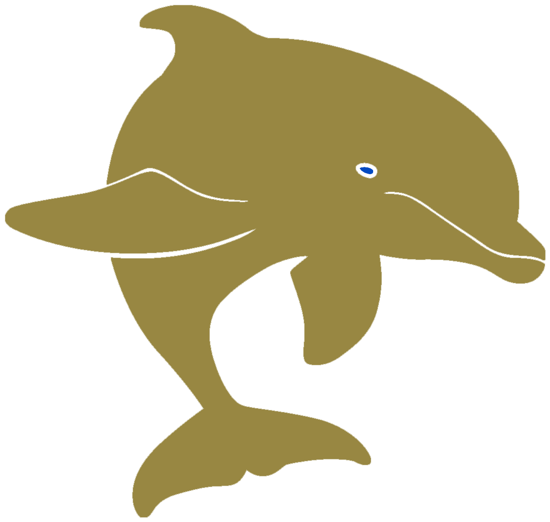 Dolphin Logo - Silver Dolphin Books (1278x1278), Png Download