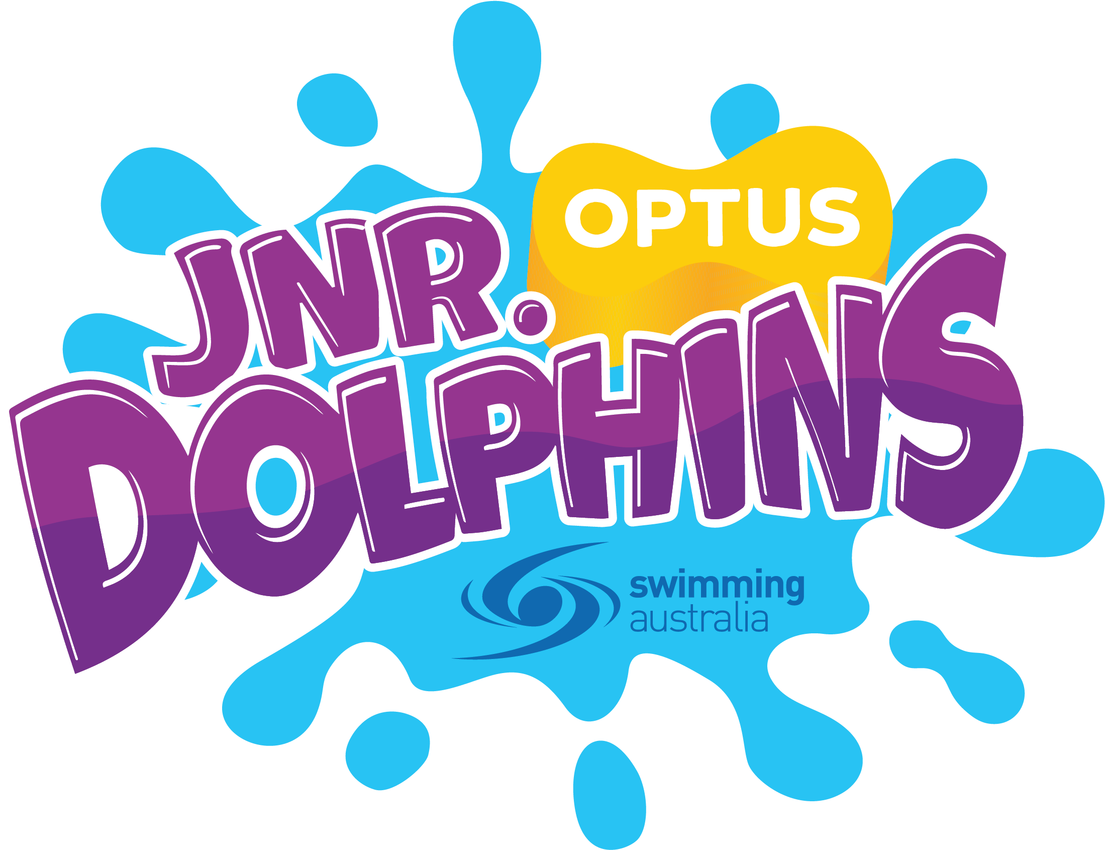 Optus Junior Dolphins Logo (2555x1944), Png Download