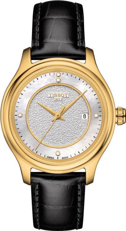 Tissot Fascination Lady 18k Gold - Timex Metropolitan Skyline Mens (555x840), Png Download