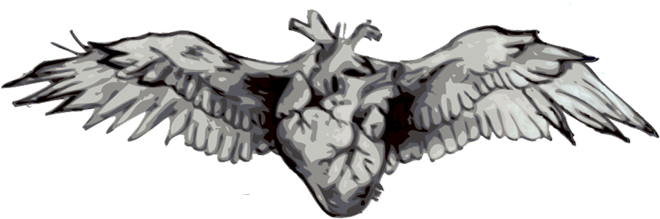 About The Esperanza Dance Project - Realistic Heart With Wings Tattoo (968x348), Png Download