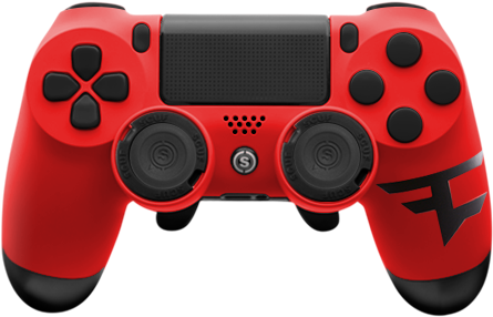 Faze Clan Controllers - Ps4 Magma Red Controller (480x350), Png Download