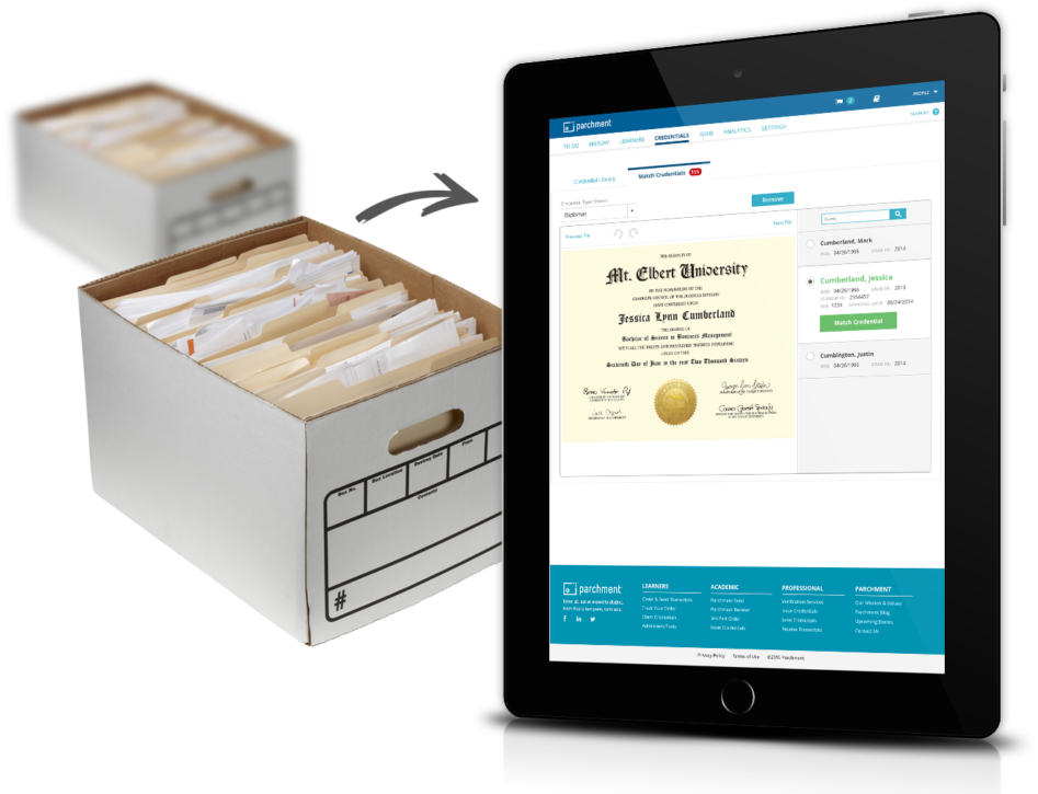 Digitize All Your Records And Say Goodbye To Paper - School (1024x738), Png Download