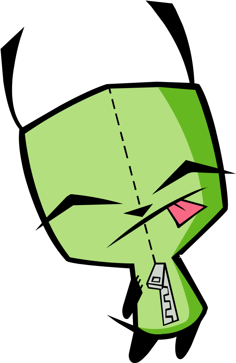 Gir Dog - Invader Zim Gir (800x1218), Png Download