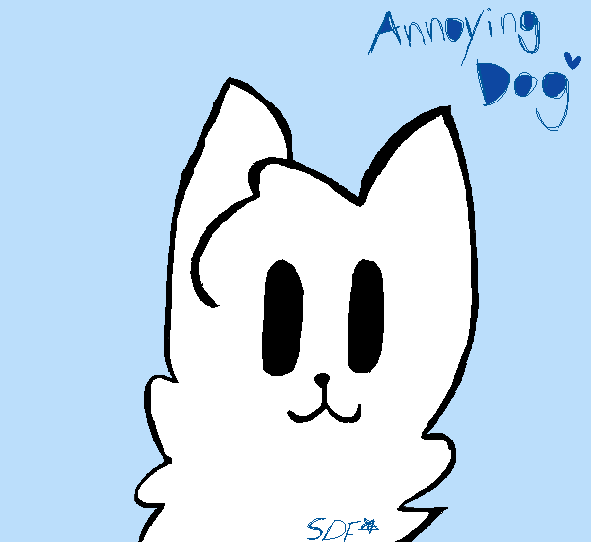 Annoying Dog - Undertale (1200x1100), Png Download