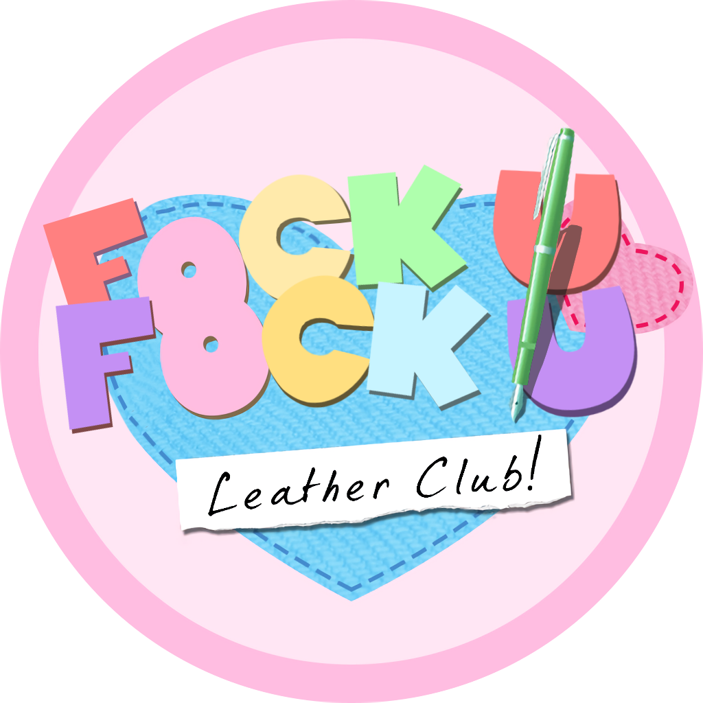 Leather Club Doki Doki Literature Club Text Pink Font - Doki Doki Literature Club Font (1024x1024), Png Download