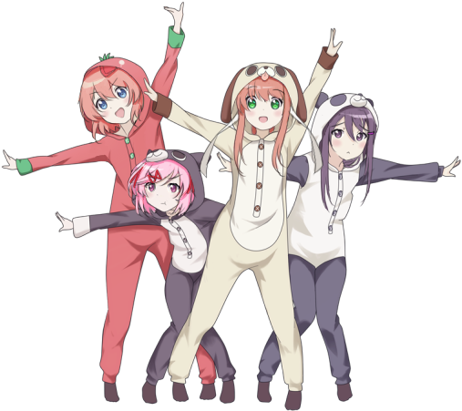 Doki Doki Literature Club Crossover - Doki Doki Literature Club Fanart (531x476), Png Download