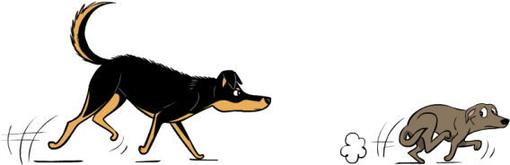 Bullying Dogs (600x400), Png Download