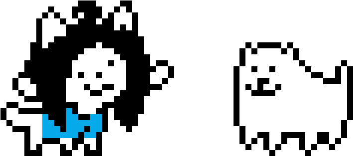 Temmie And Annoying Dog - Redbubble Undertale - Annoying Dog Classic T-shirt (1200x1200), Png Download