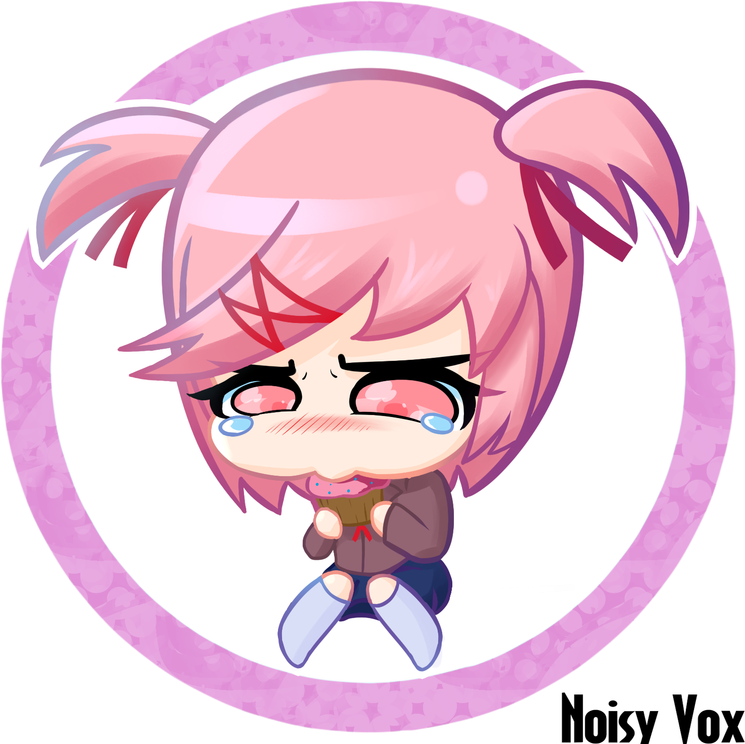 66927378 P0 - Natsuki Art Transparent (1500x1500), Png Download