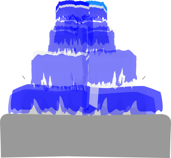 Clip Art Stock Fountain Clipart - Clip Art (600x554), Png Download