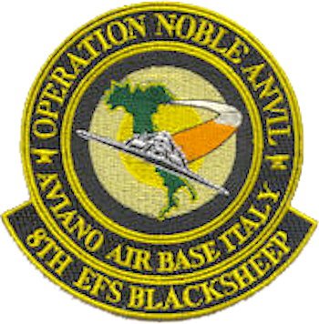 8th Expeditionary Fighter Squadron -operation Noble - Carpet (350x356), Png Download