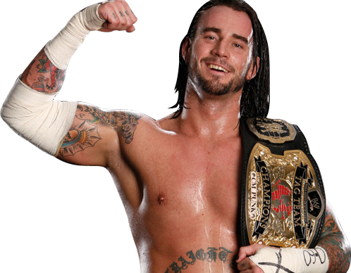 Share This Image - Cm Punk Tag Team Champion (498x388), Png Download