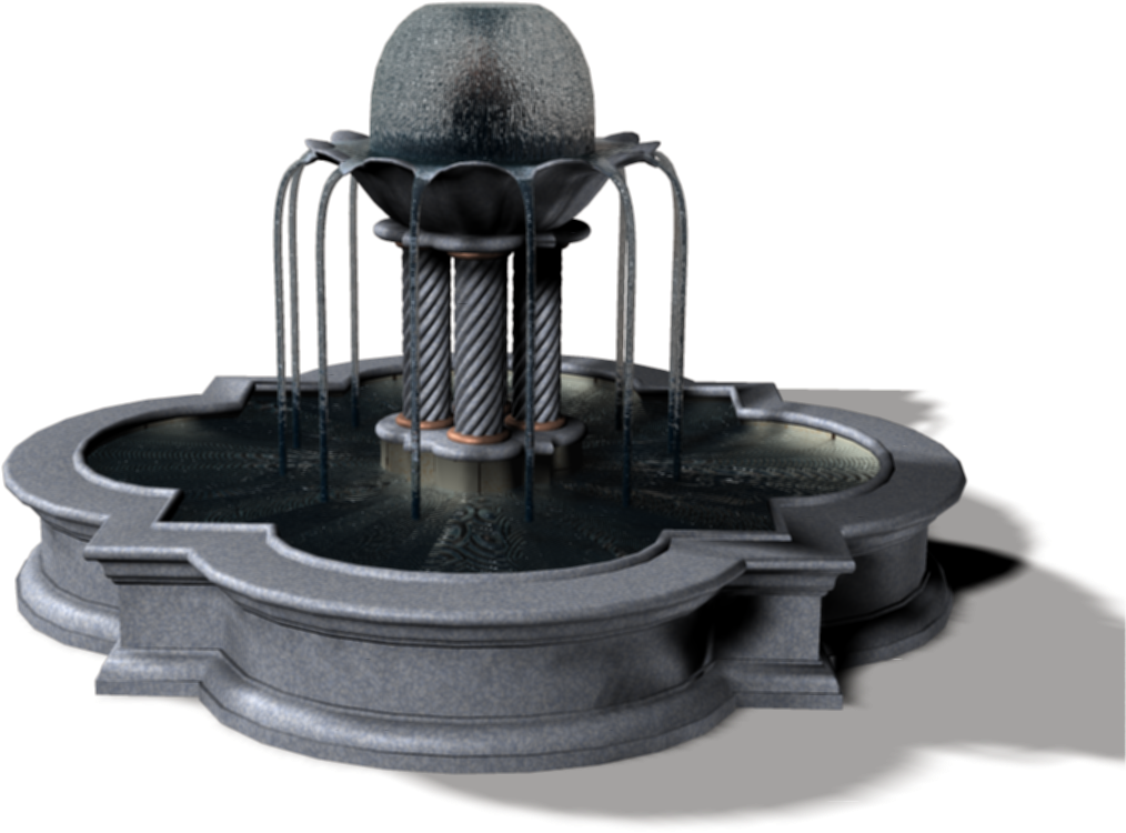 Fountain Model - Scale Model (1200x900), Png Download