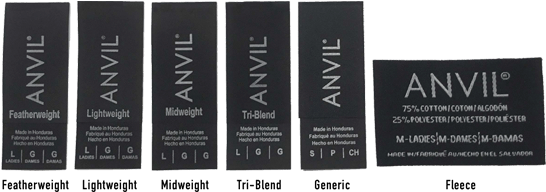 While Anvil® Is Raising The Bar With These New-look - Logo (550x275), Png Download