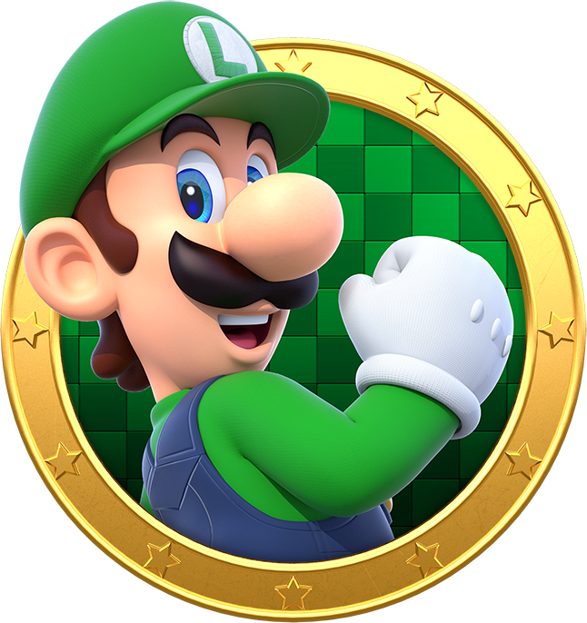 Luigi Mario Party Star Rush (646x686), Png Download