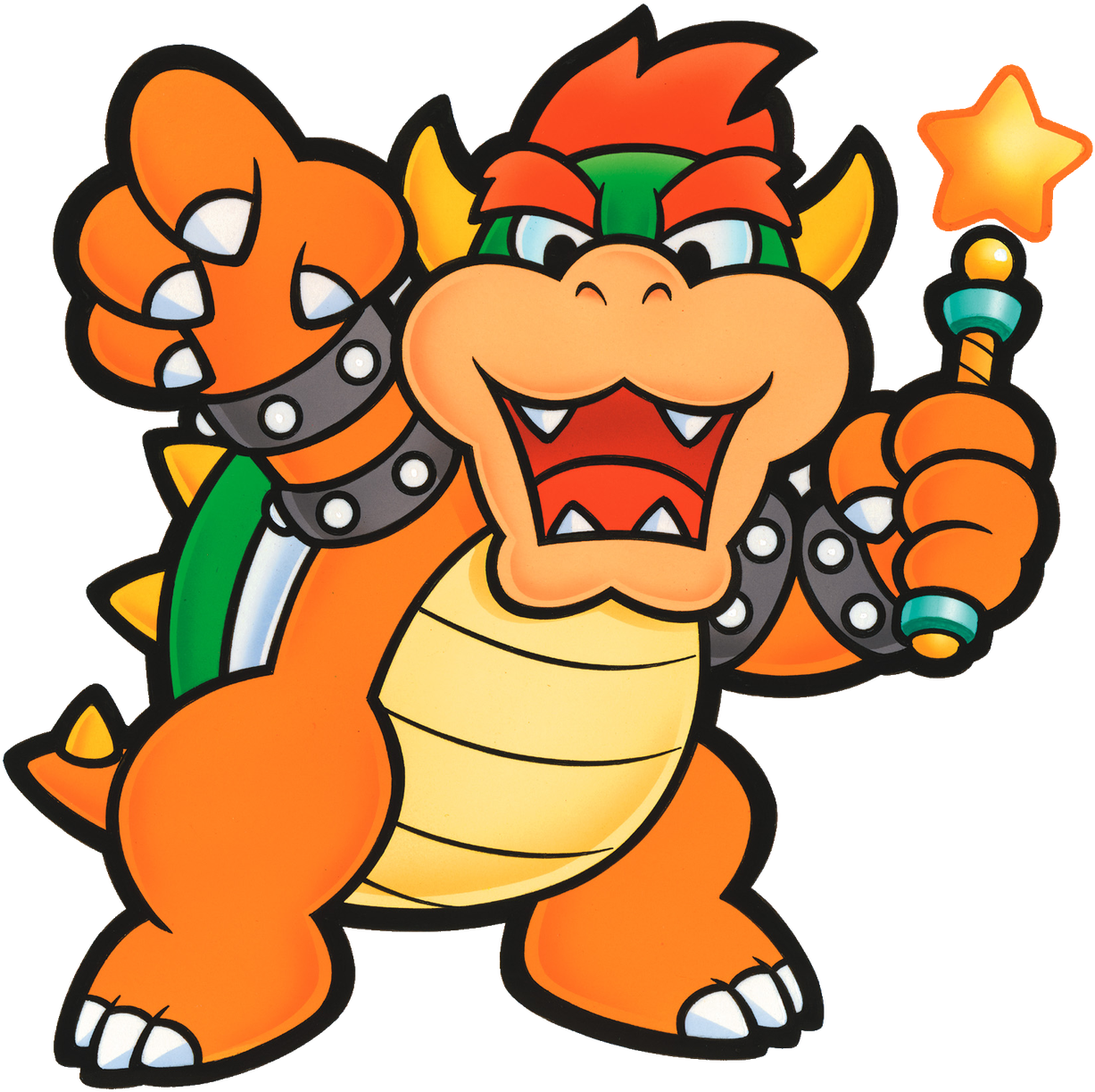 Super Mario Fact - Paper Mario Characters 64 (1280x1271), Png Download