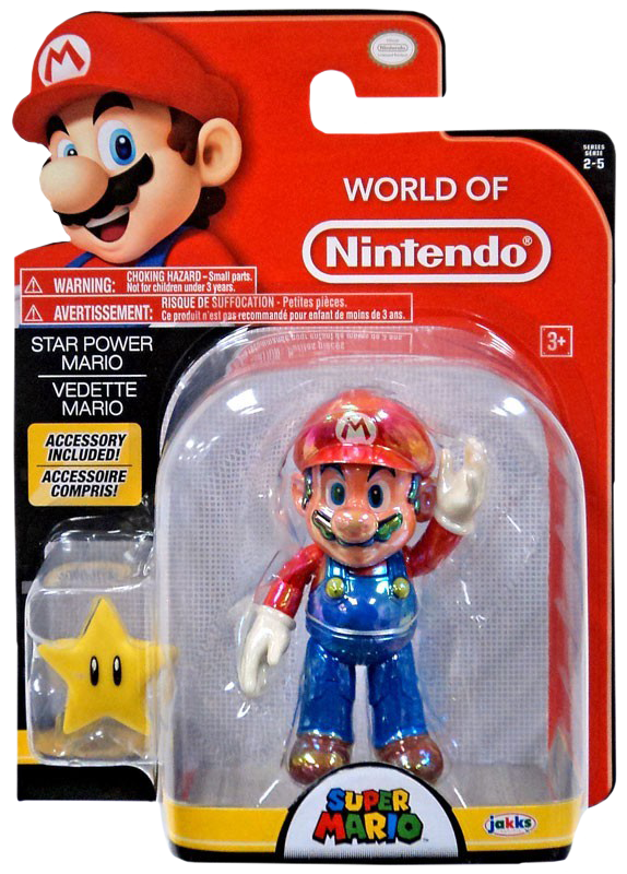 Super - World Of Nintendo Action Figure (574x800), Png Download